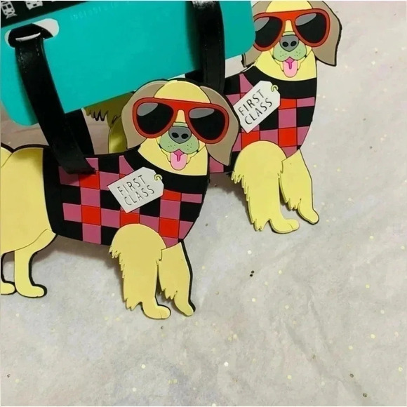 NEW  FRENCH DOG G FORCE LUGGAGE TAG - Picture 4 of 4